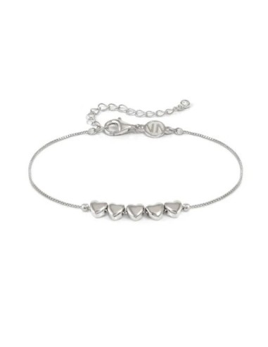 Bracciale NOMINATION Armonica in argento 925 5 CUORICINI 241303/004...