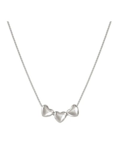 Collana NOMINATION Armonica in argento 925 3 CUORICINI 241305/004 o...