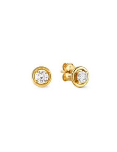 Orecchini NOMINATION Cosmiclove in argento 925 dorato e cristalli C...