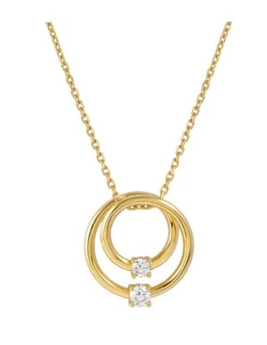 Collana NOMINATION Cosmiclove in argento 925 dorato e cristalli CER...