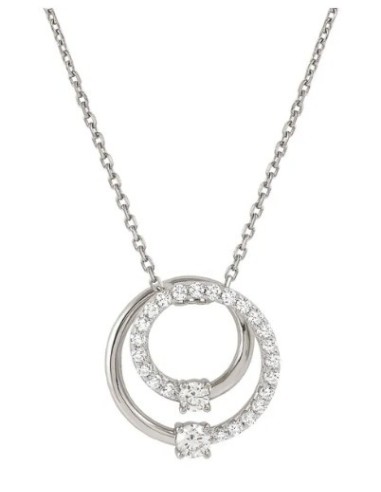 Collana NOMINATION Cosmiclove in argento 925 e cristalli CERCHI 241...