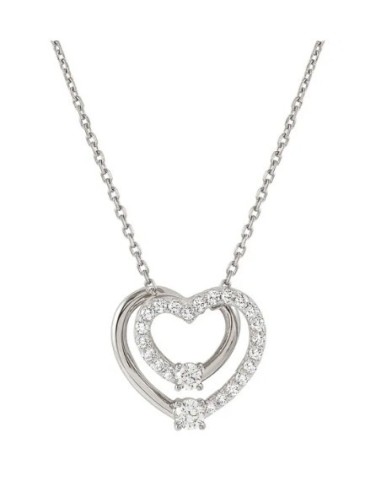 Collana NOMINATION Cosmiclove in argento 925 e cristalli CUORI 2417...