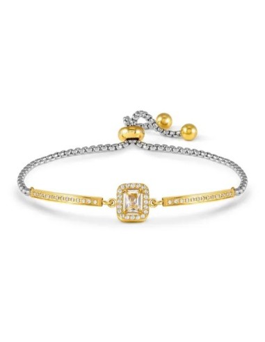 Bracciale NOMINATION Royaldream in acciaio con pave di cristalli 02...