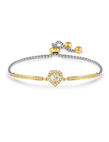 Bracciale NOMINATION Royaldream in acciaio con pave di cristalli 02...