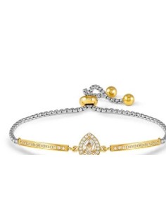 Bracciale NOMINATION Royaldream in acciaio con pave di cristalli 02...