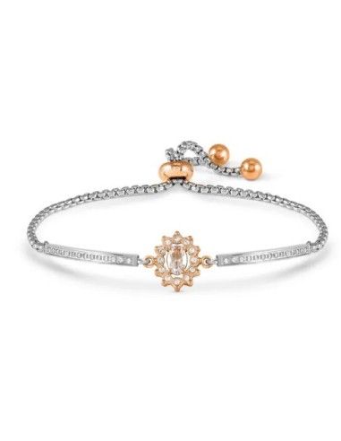 Bracciale NOMINATION Royaldream in acciaio con pave di cristalli 02...