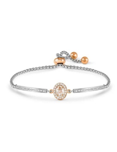 Bracciale NOMINATION Royaldream in acciaio con pave di cristalli 02...