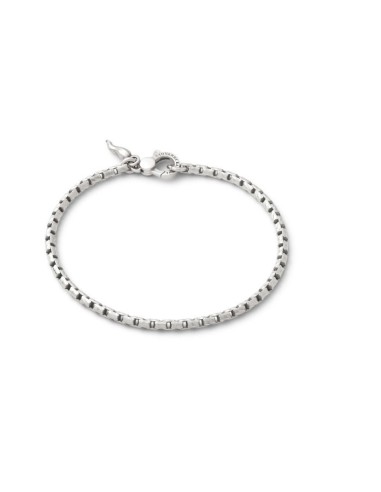Bracciale Uomo GIOVANNI RASPINI Veneziana Rigata Mini in argento 925 12234L