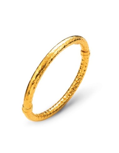 Bracciale GIOVANNI RASPINI Bangle Rock in argento 925 dorato  10336