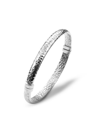 Bracciale GIOVANNI RASPINI Bangle Moon Rock Piccolo in argento 925 ...