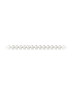 Acquista Bracciale in oro bianco 18Kt con perle naturali B-BR6-6,5 ...