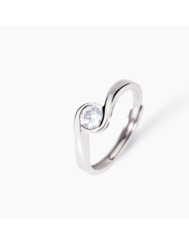 Anello regolabile MABINA Beato Tra Le Donna 523430 in argento 925 e...