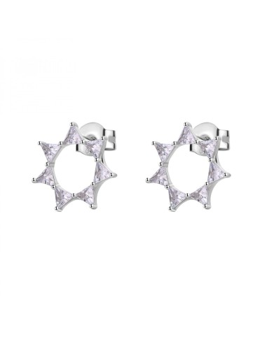 Orecchini Rosato Vittoria in argento 925 con cristalli RZVT23 only ...