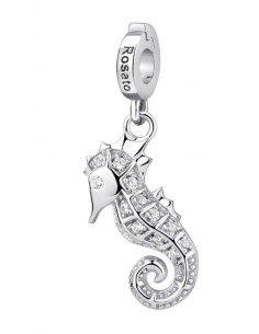 Charm ROSATO Storie in argento 925 RZ042R Cavalluccio Marino only 3...