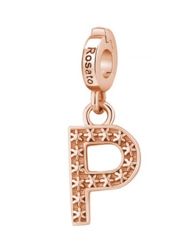 Charm ROSATO Storie in argento 925 placcato oro rosa RZ094 P Unicit...