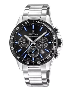 Orologio FESTINA Timeless Chronograph F20560/5 Nero con cinturino i...