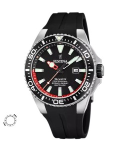 Orologio FESTINA The Originals F20664/3 Nero con cinturino in gomma...
