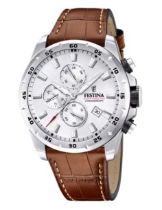 Orologio FESTINA Timeless Chronograph F20692/1 Argento con cinturin...