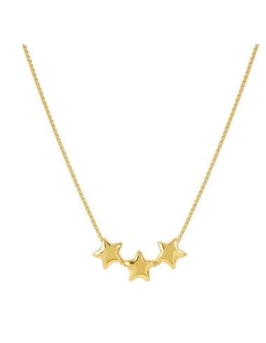 Collana NOMINATION Armonica in argento 925 dorato 3 STELLE 241305/0...