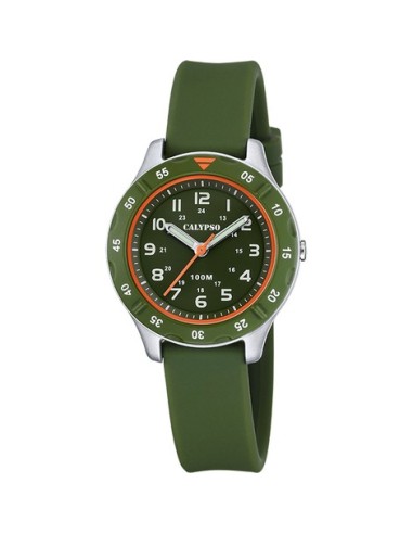 Orologio CALYPSO Junior Collection K5847/2 Green in Offerta a 29,90 €