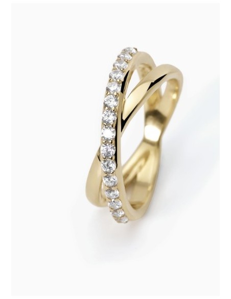 Anello MABINA in argento 925 dorato Kim 523278/15 only 54,00 € on O...