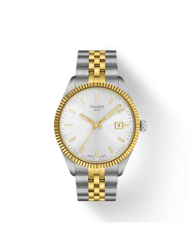 Orologio TISSOT Ballade 40MM T1564102203100 Silver cinturino in acc...