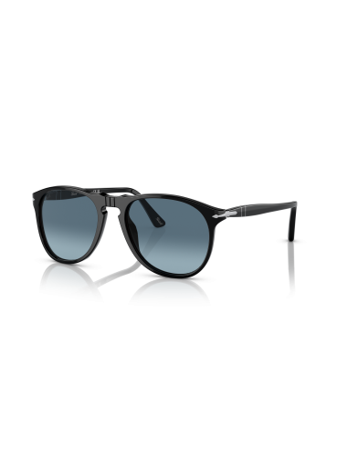 Occhiali da sole PERSOL PO9649S Black Azure Gradient Blue 95/Q8 55 ...