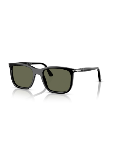 Occhiali da sole PERSOL Renzo PO3357S Black Polarized Green 95/58 5...