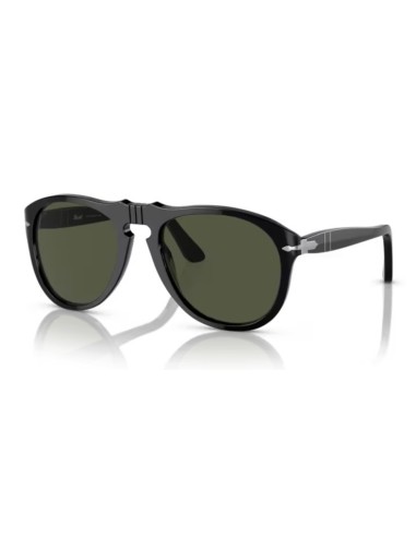 Occhiali da sole PERSOL PO0649 Black Green 95/31 54 only 164,15 € o...