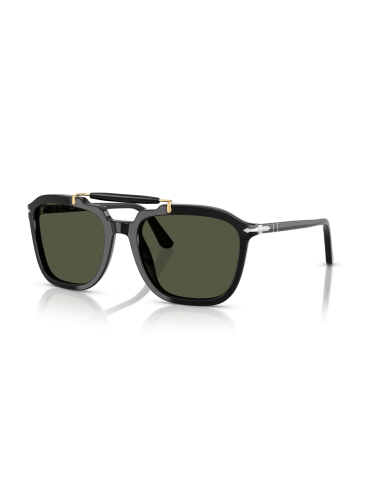 Occhiali da sole PERSOL Senna Series PO0203S Black Green 95/31 55 o...