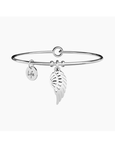 Bracciale KIDULT Symbols 231597 in acciaio ALA/LIBERTA'  a solo 29,...
