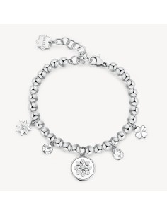 Bracciale BROSWAY Chakra in acciaio 316L BHKB244 Fiocco di Neve/Leg...