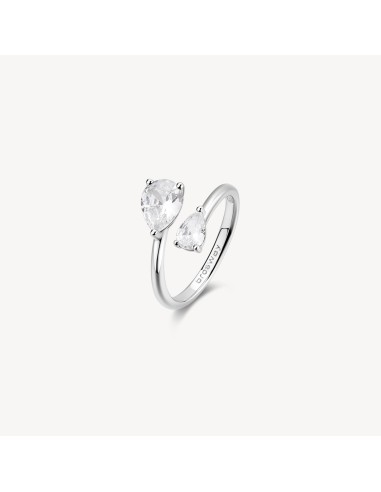 Anello BROSWAY FANCY in argento 925 e cubic zirconia FIW118C Misura...