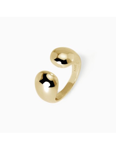 Anello chunky regolabile MABINA Buonumore 523437 in argento 925 pla...