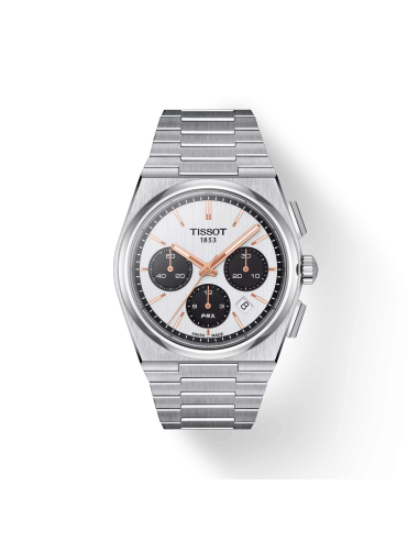 Orologio TISSOT PRX Automatic Chronograph T1374271101100 White con ...