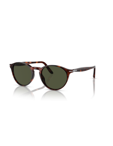 Occhiali da sole PERSOL PO3092SM Havana Green 901531 52 only 225,00...