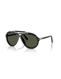 Occhiali da sole PERSOL Senna Series PO0202S Black Green 95/31 57 o...