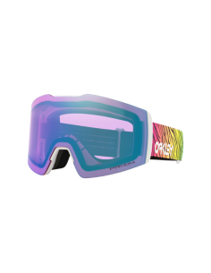 Maschera da sci OAKLEY Fall Line M 7103-77 Bengal White Prizm Snow ...
