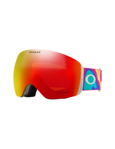 Maschera da sci OAKLEY Flight Deck L 7050-E2 Heat Map Prizm Snow To...