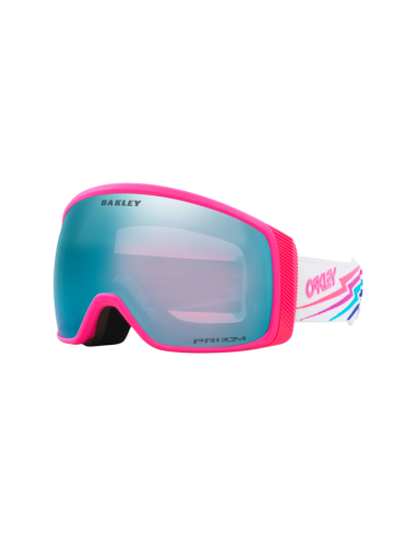 Maschera da sci OAKLEY Flight Tracker M 7105-74 White Bolt Prizm Sn...