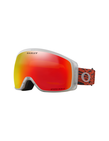 Maschera da sci OAKLEY Flight Tracker M 7105-77 Iron Red Wave Prizm...