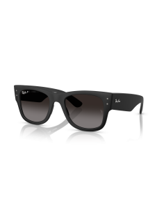 Occhiali sole RAY-BAN RB4840S 601ST3 52 Sand Black Grey Gradient Po...