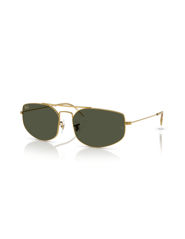 Occhiali sole RAY-BAN Explorer 5 RB3845 919631 60 Legend Gold Green...