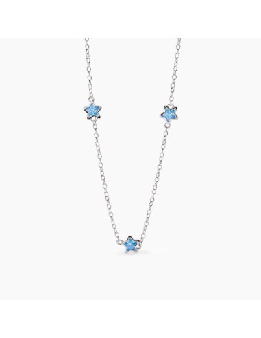 Girocollo Bambina MABINA Incanto 553721 in argento 925 con stelline...