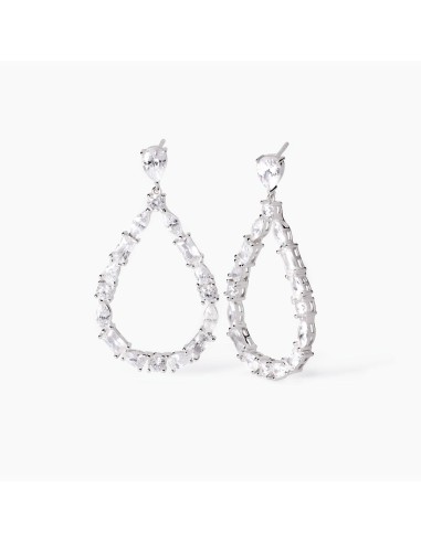 Orecchini pendenti a goccia MABINA Luxury 563813 in argento 925 e c...
