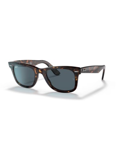 Occhiali sole RAY-BAN Wayfarer RB2140 902/R5 50 Havana Blue only 10...