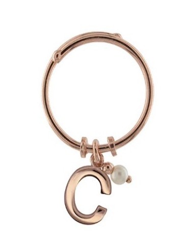 SALDI Anello Rue des Mille Scrivi il Tuo Nome AN-LETPE C Lettera C ...