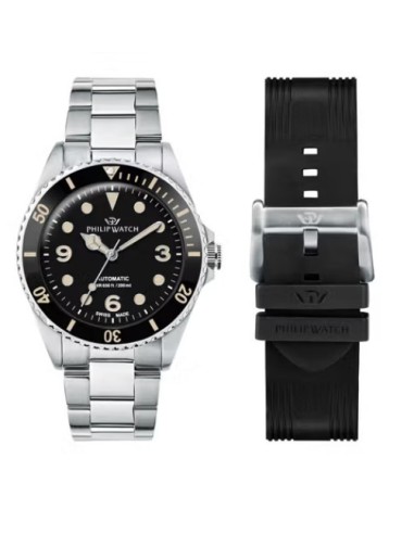 Orologio PHILIP WATCH Caribe Diving R8223216008 Black in Offerta a ...