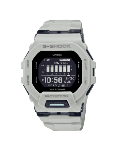 Orologio CASIO G-SHOCK Bluetooth G-SQUAD Serie GBD-200UU-9ER White ...