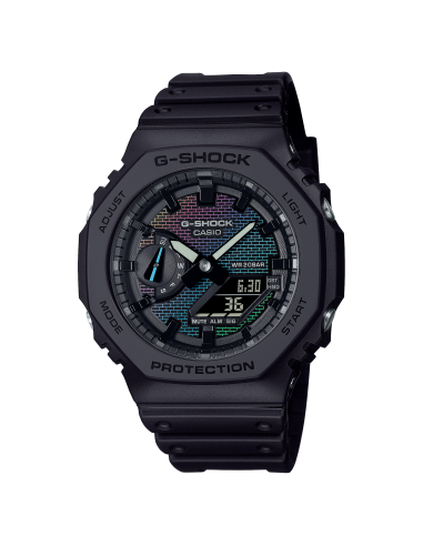 Orologio CASIO G-SHOCK GA-2100RW-1AER Black/Colored Blocks only 103...